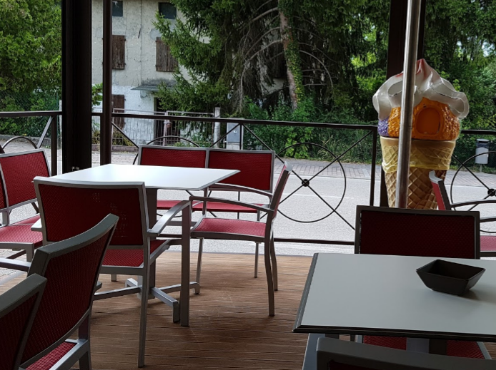 Il gelato della casa.