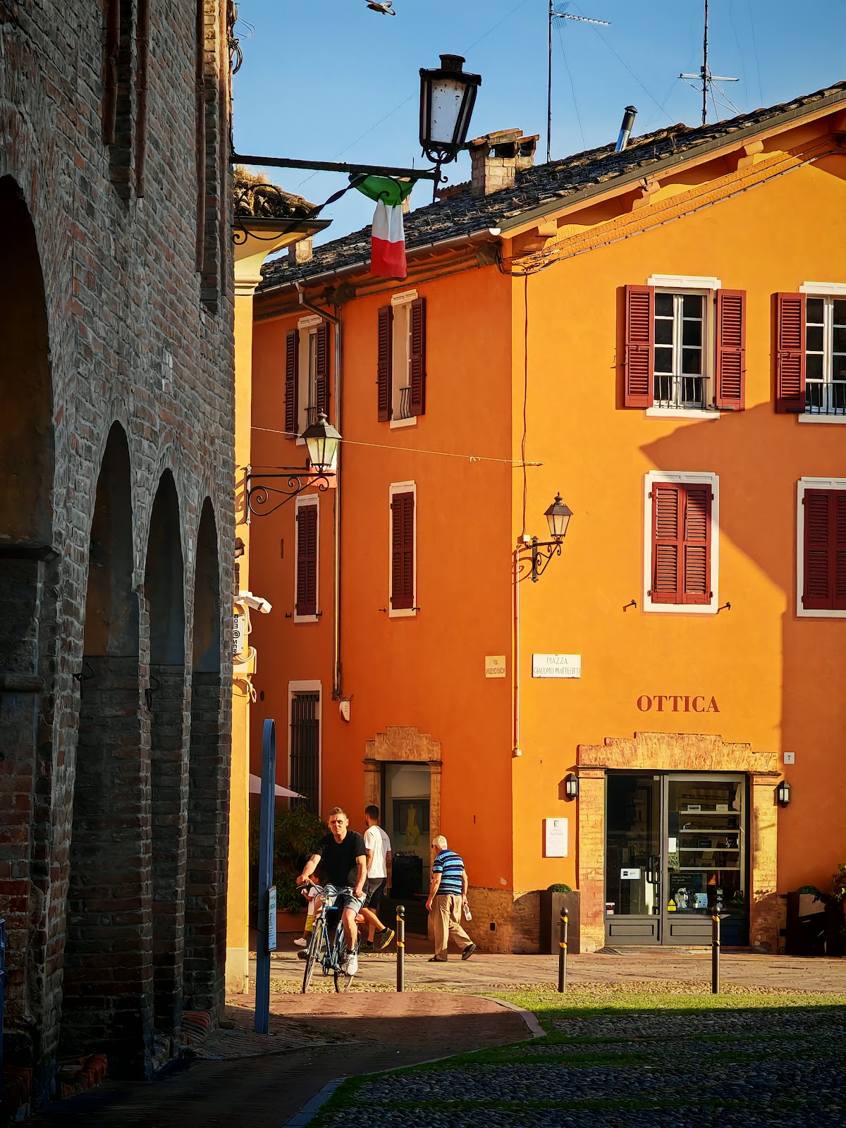 Il gelato servito.