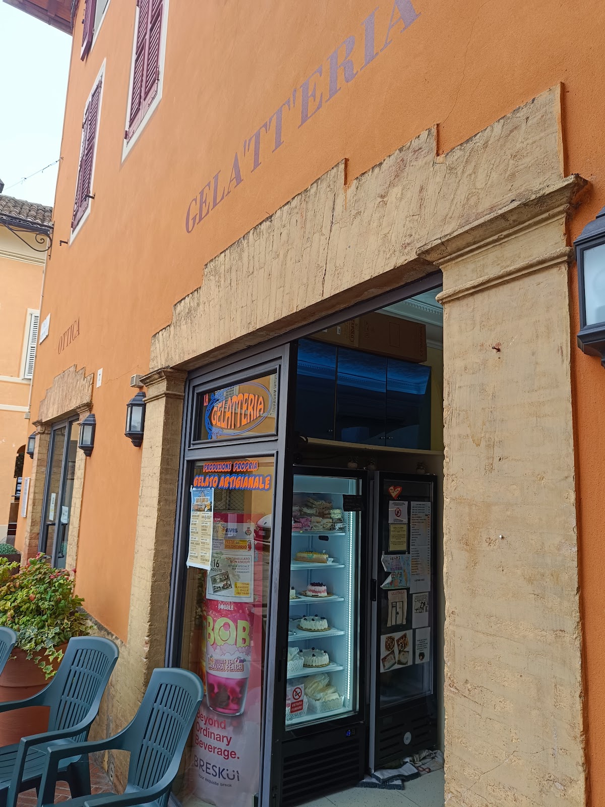 Il gelato della casa.
