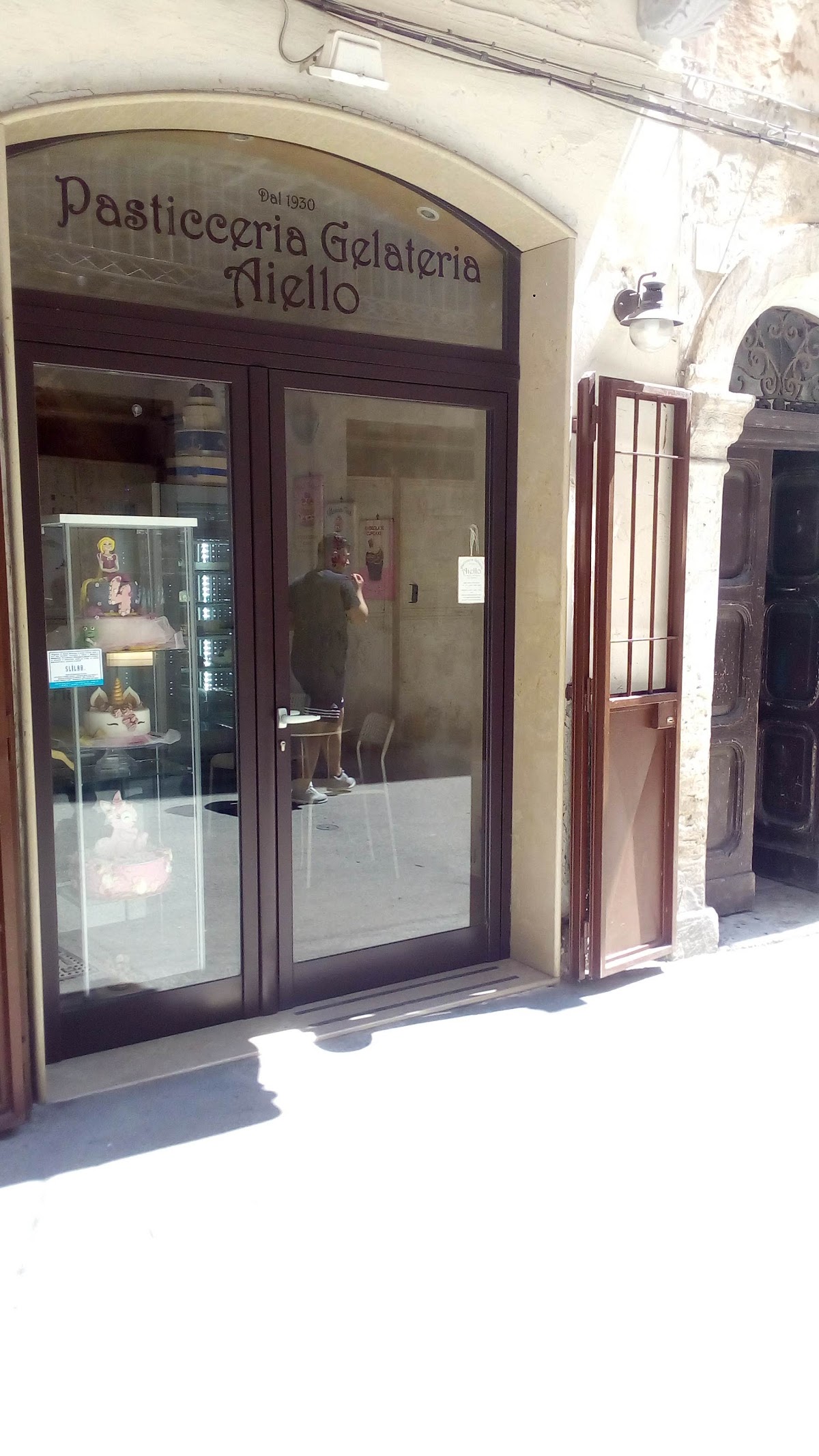 Il locale in servizio.