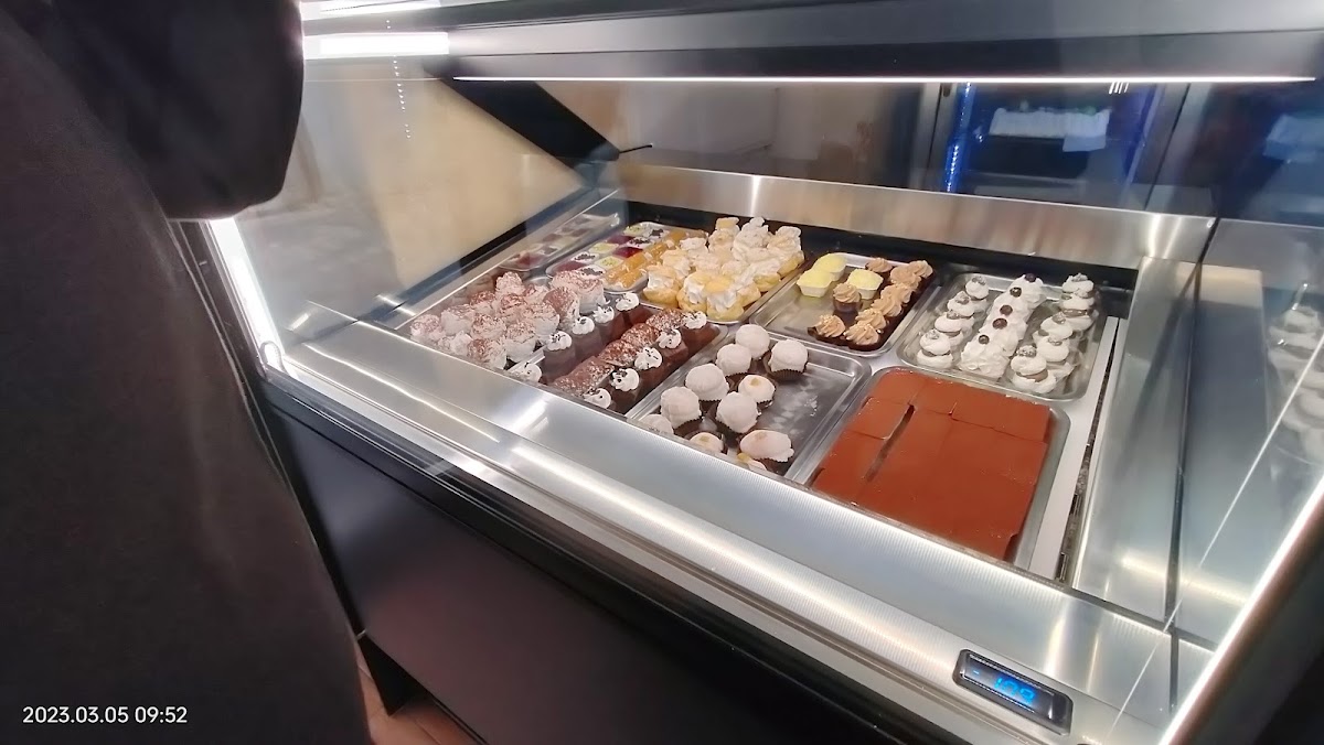 Un dettaglio del banco.