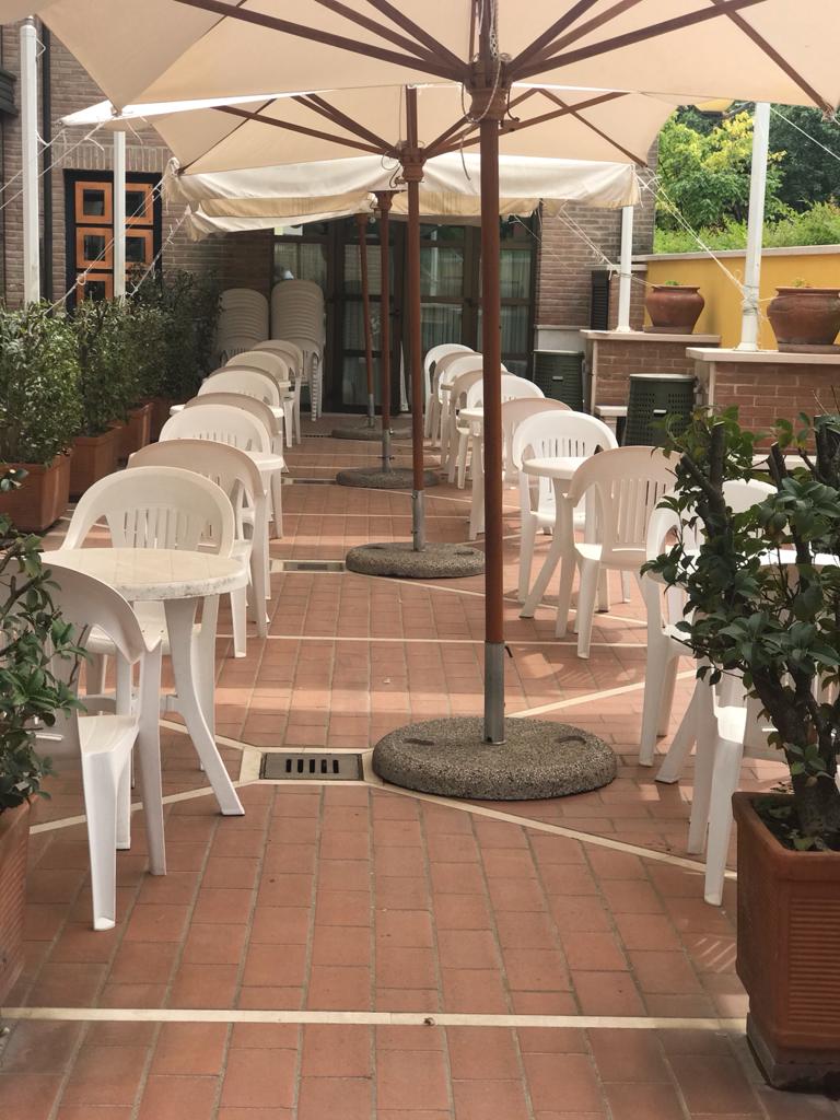 Il locale in servizio.