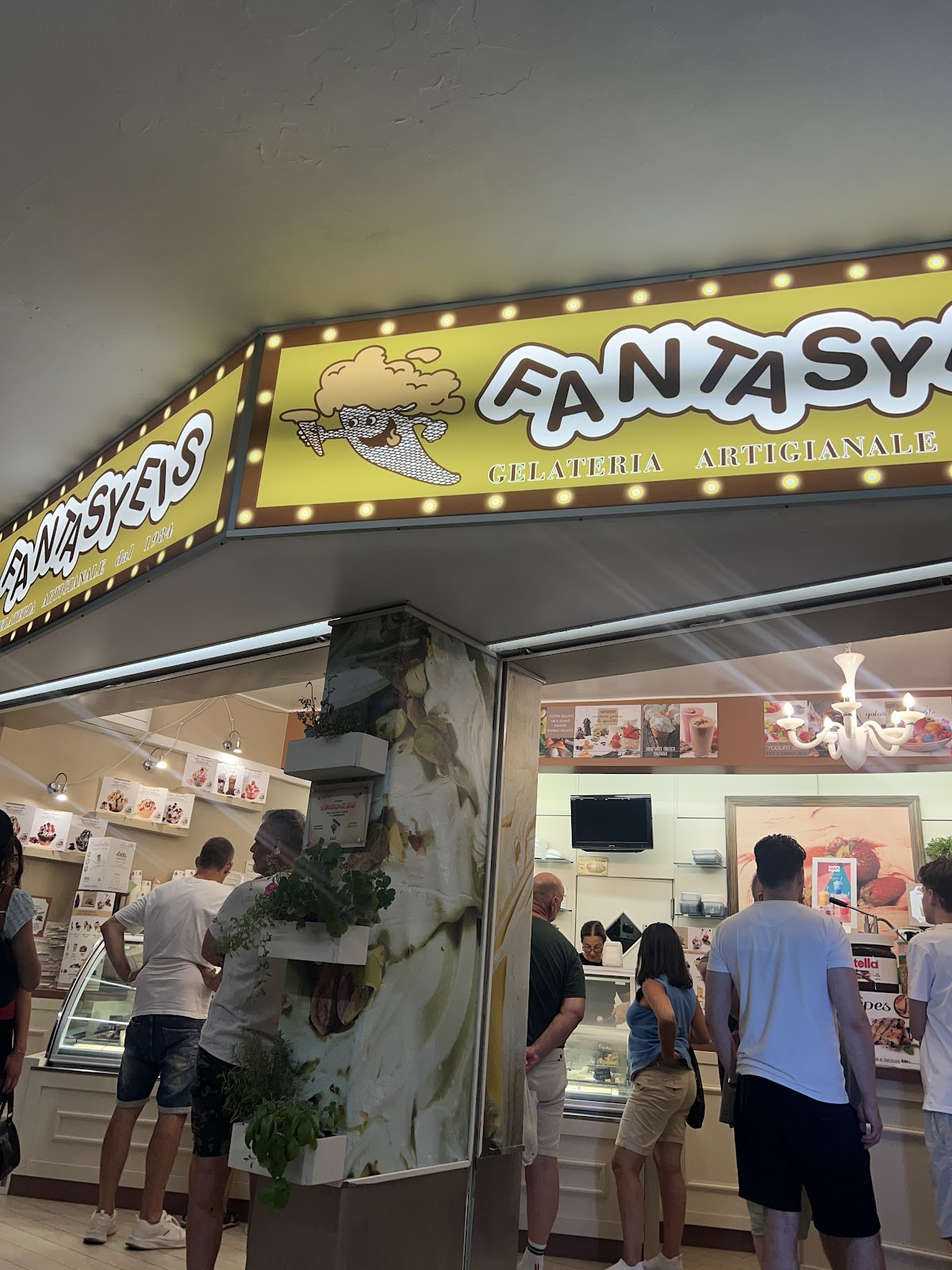 Il gelato della casa.