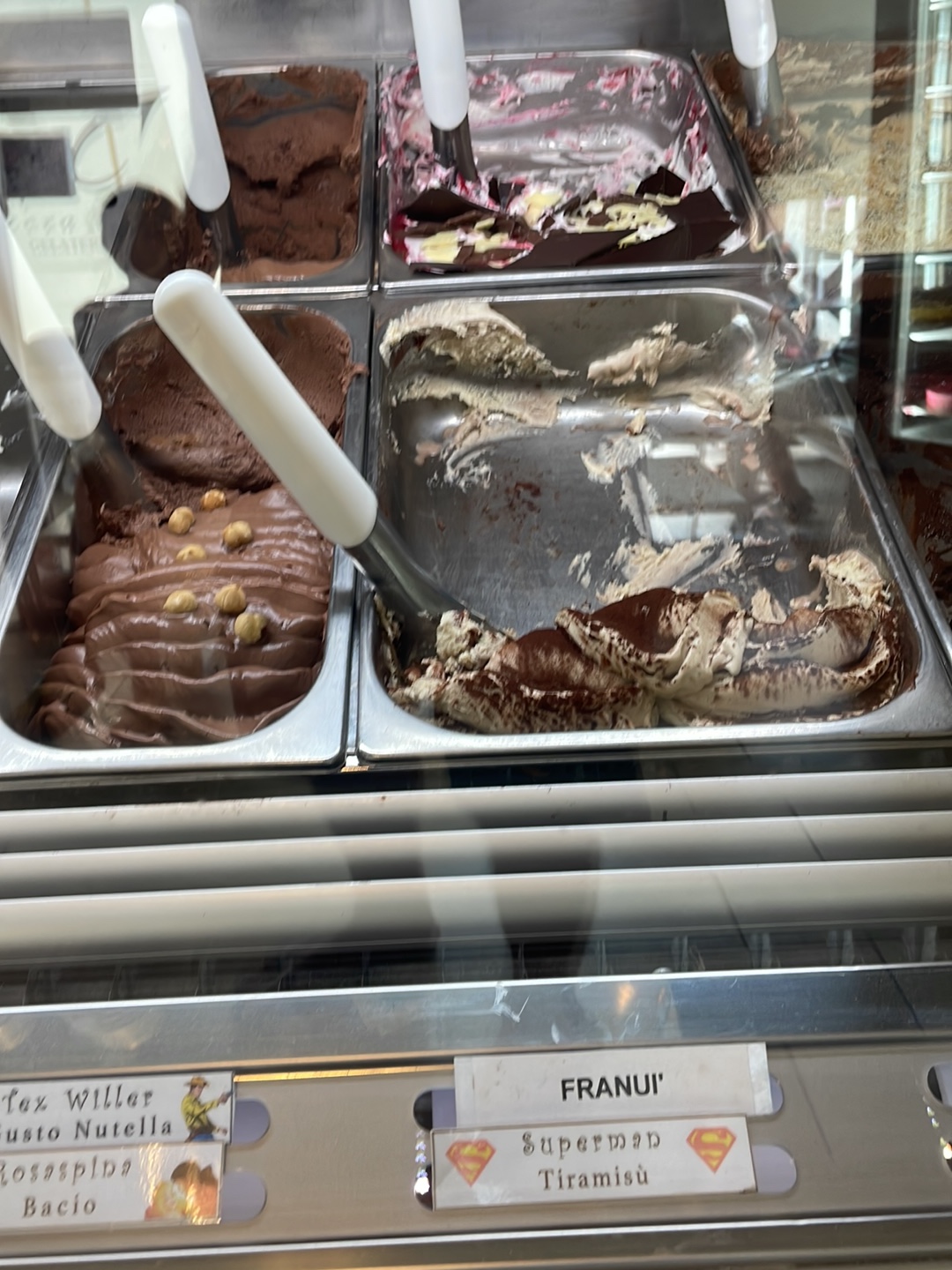 Il locale in servizio.