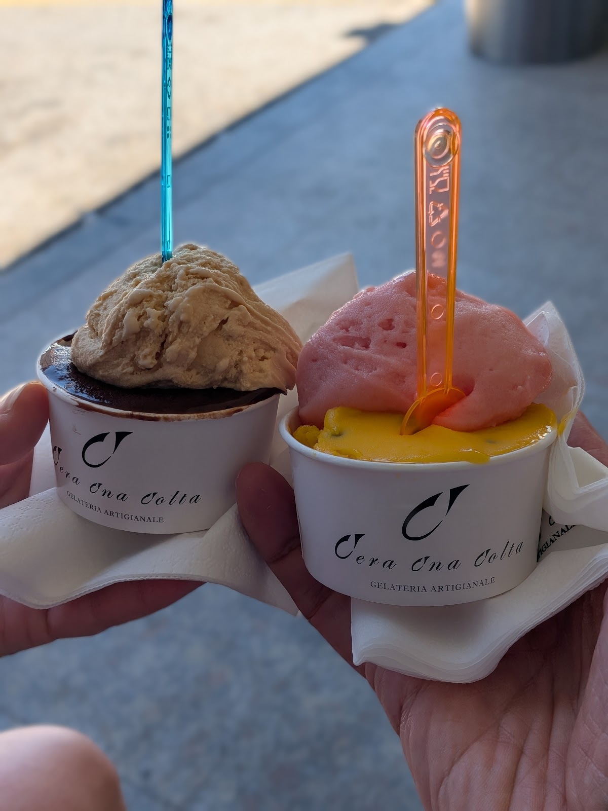 Il gelato della casa.