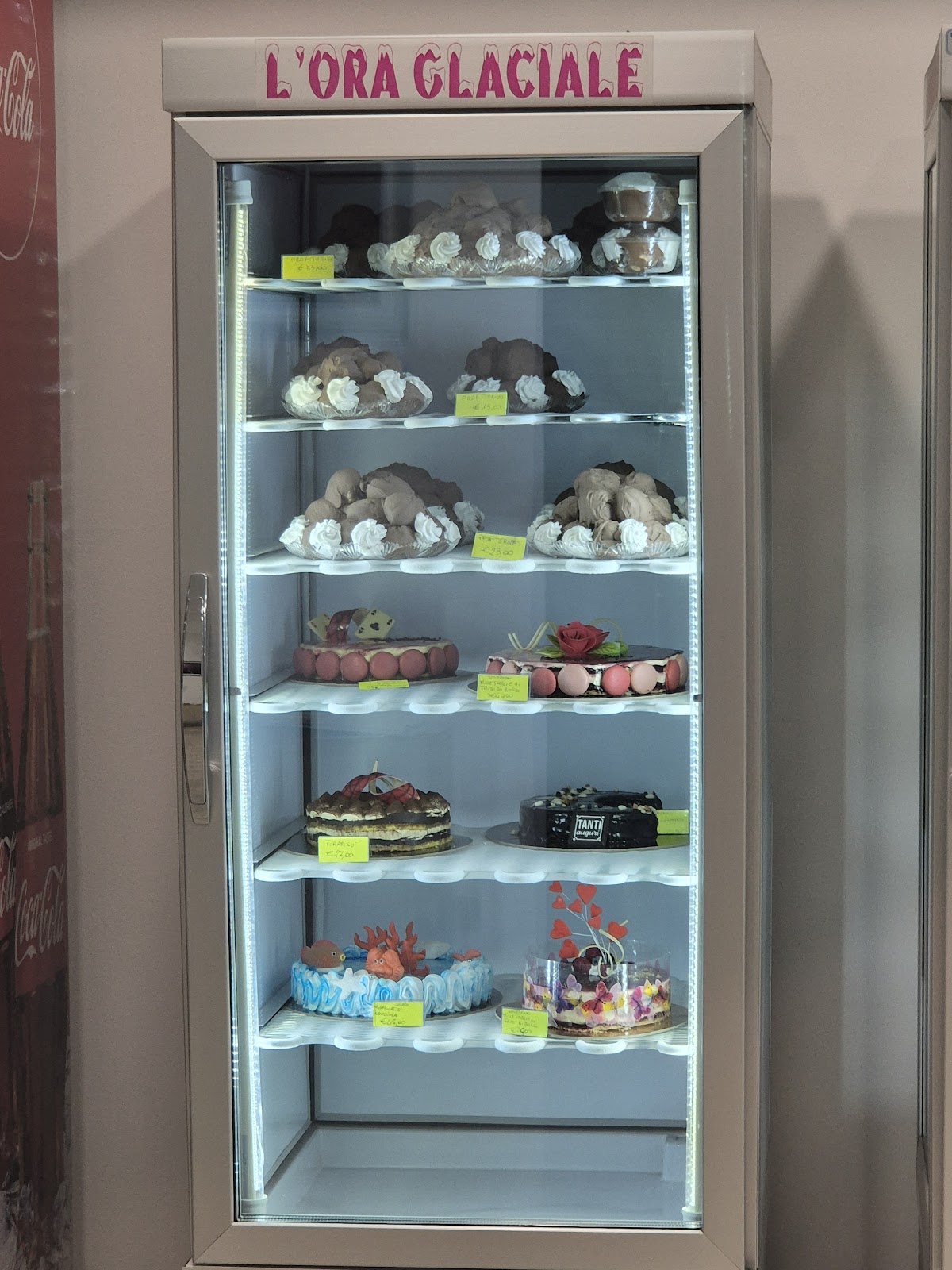 Il gelato della casa.