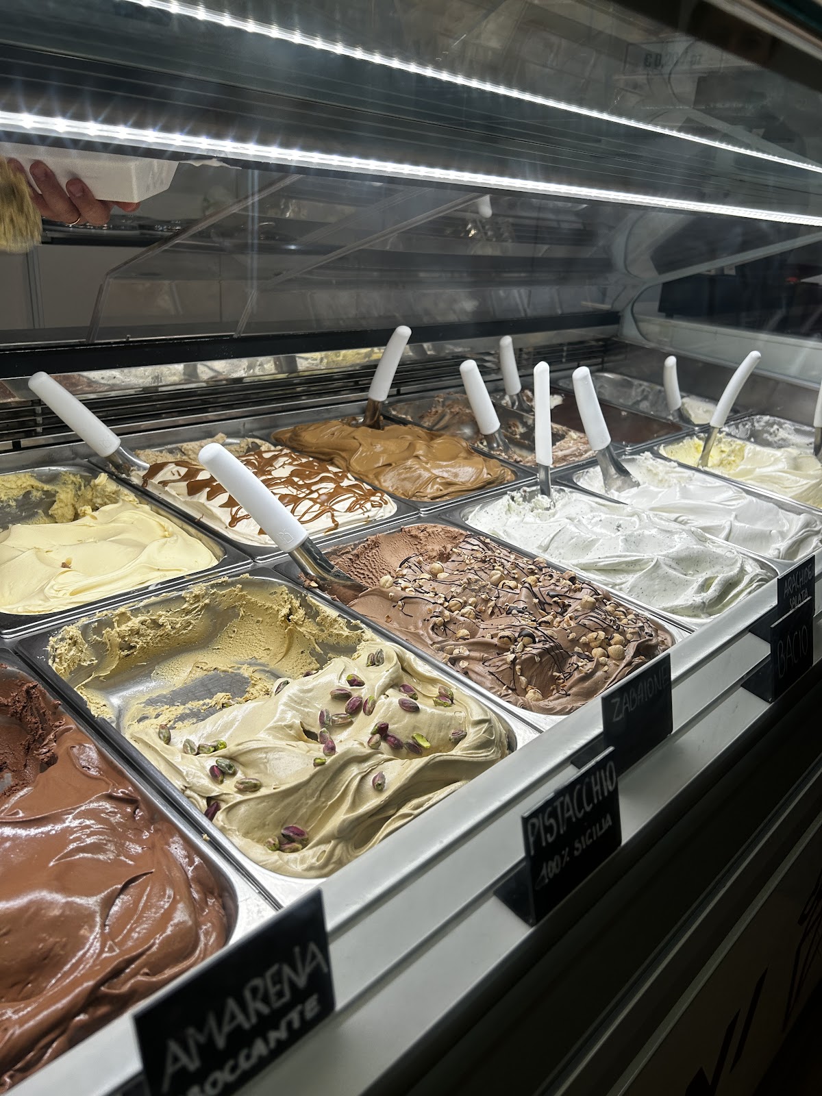 Il locale in servizio.
