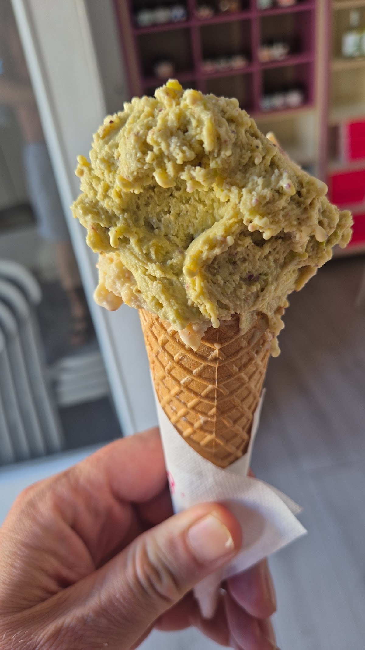 Il gelato della casa.