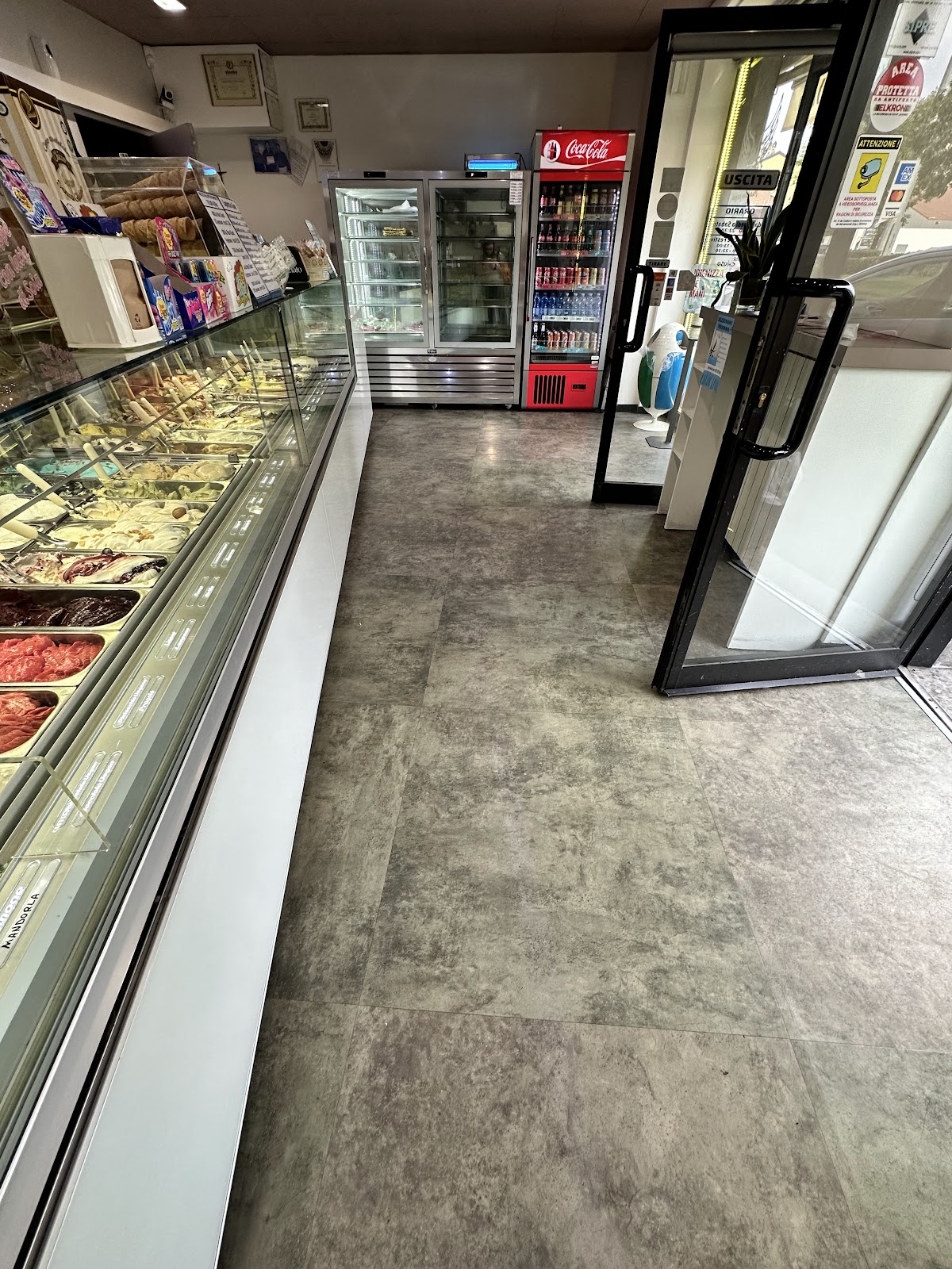 Il gelato della casa.