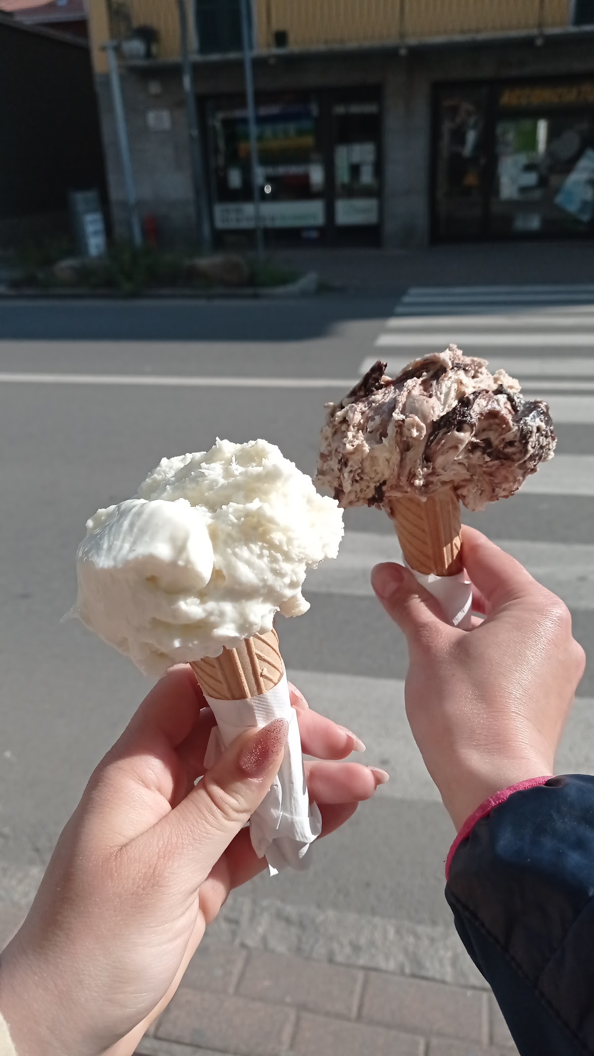 Il gelato della casa.