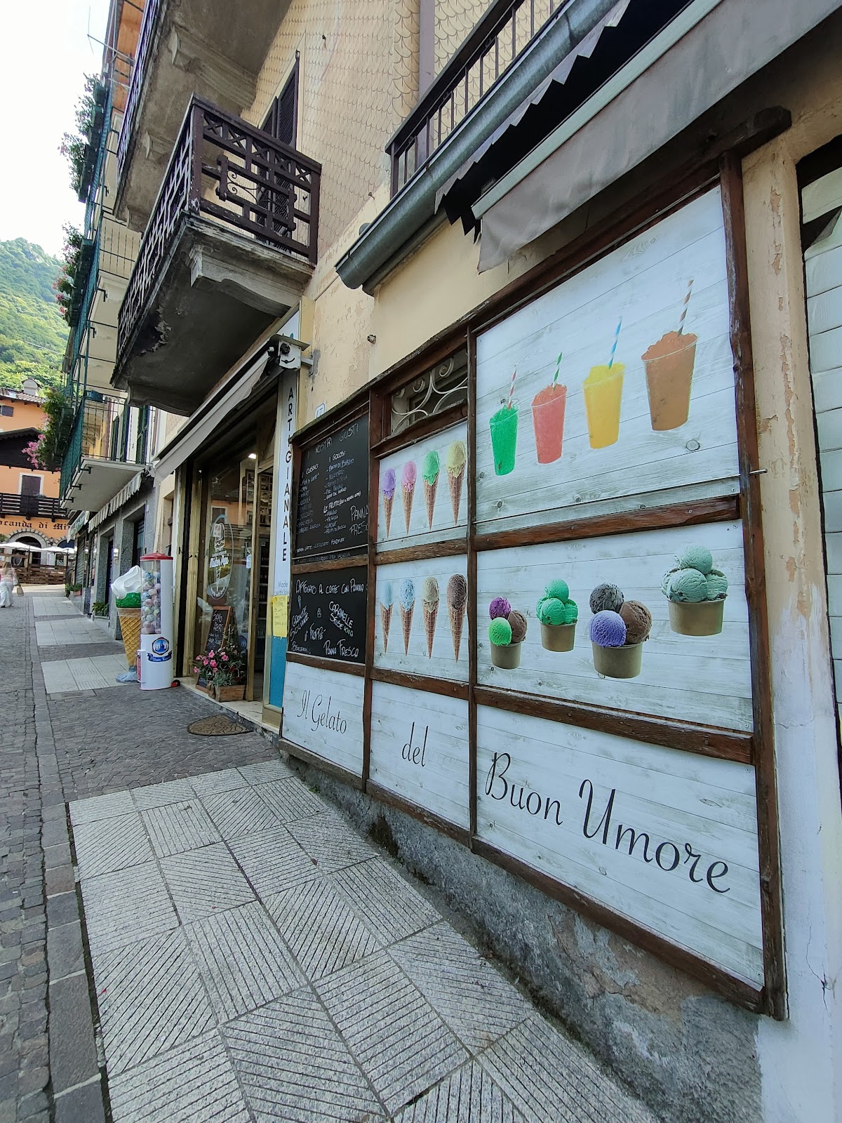Il gelato della casa.