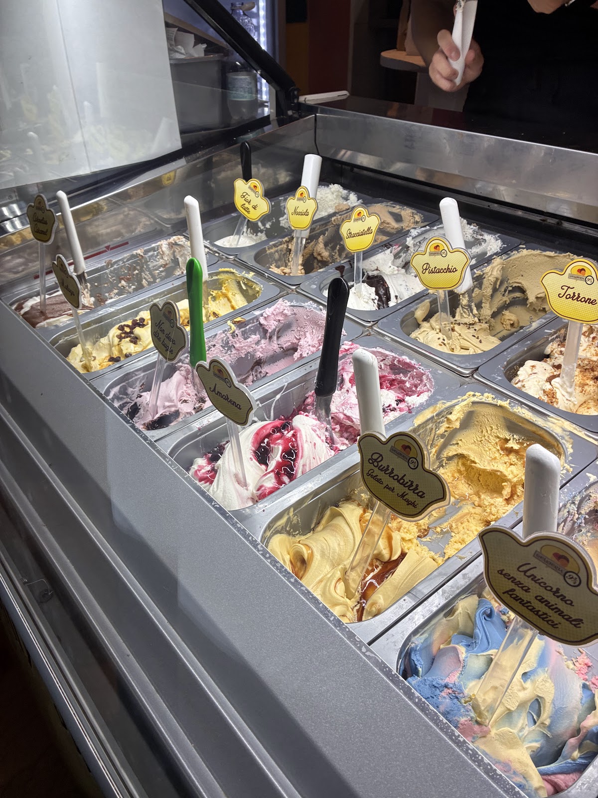 Il locale in servizio.