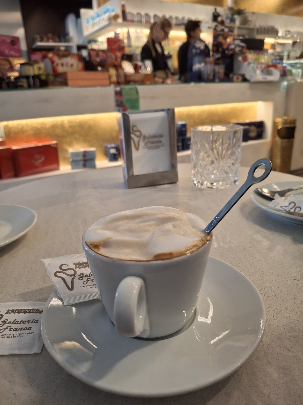 Il gelato della casa.