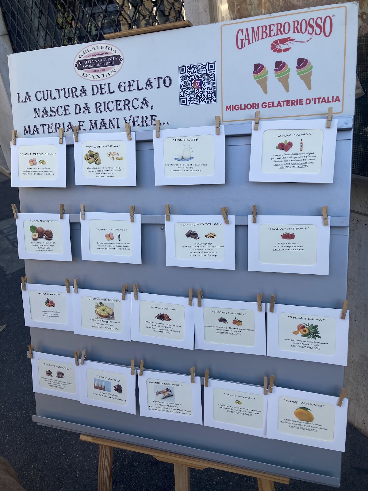 Il gelato della casa.