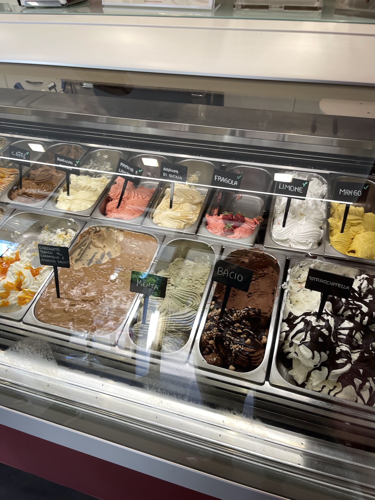 Il locale in servizio.