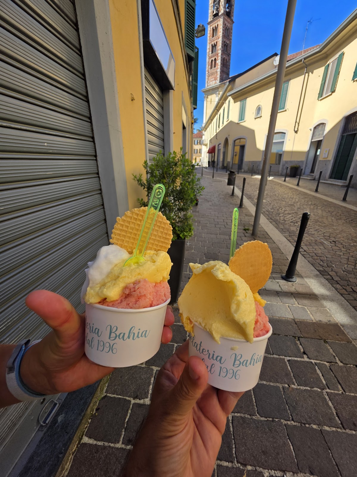Il locale in servizio.