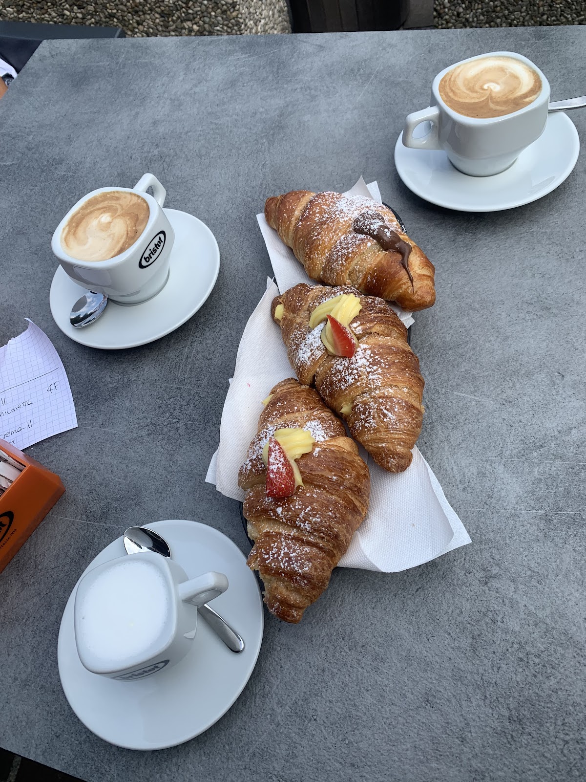Il locale in servizio.