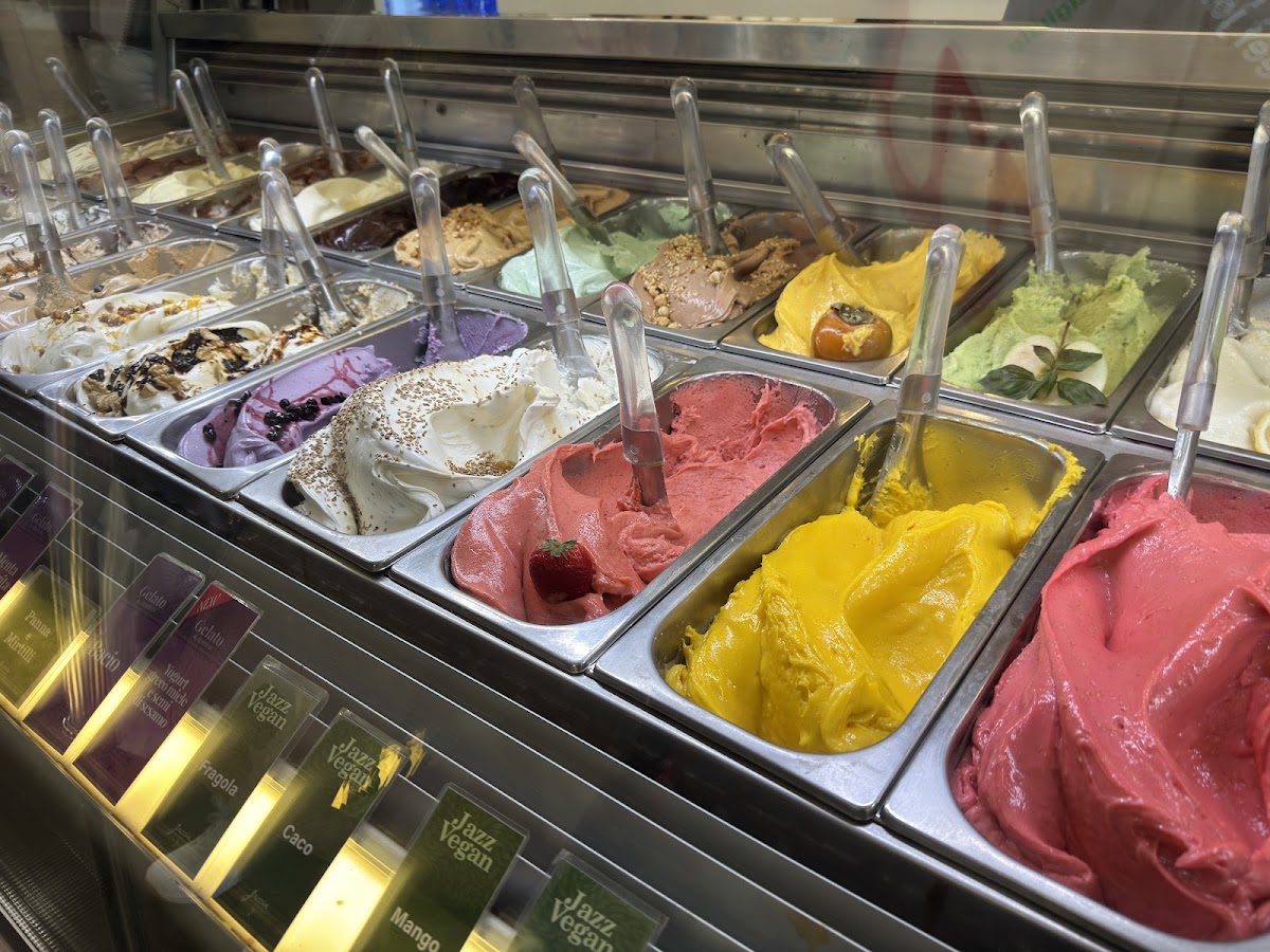 Il gelato servito.