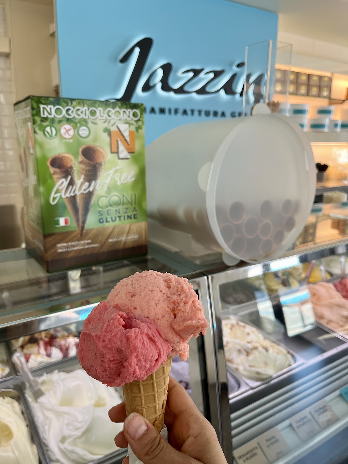 Il gelato della casa.