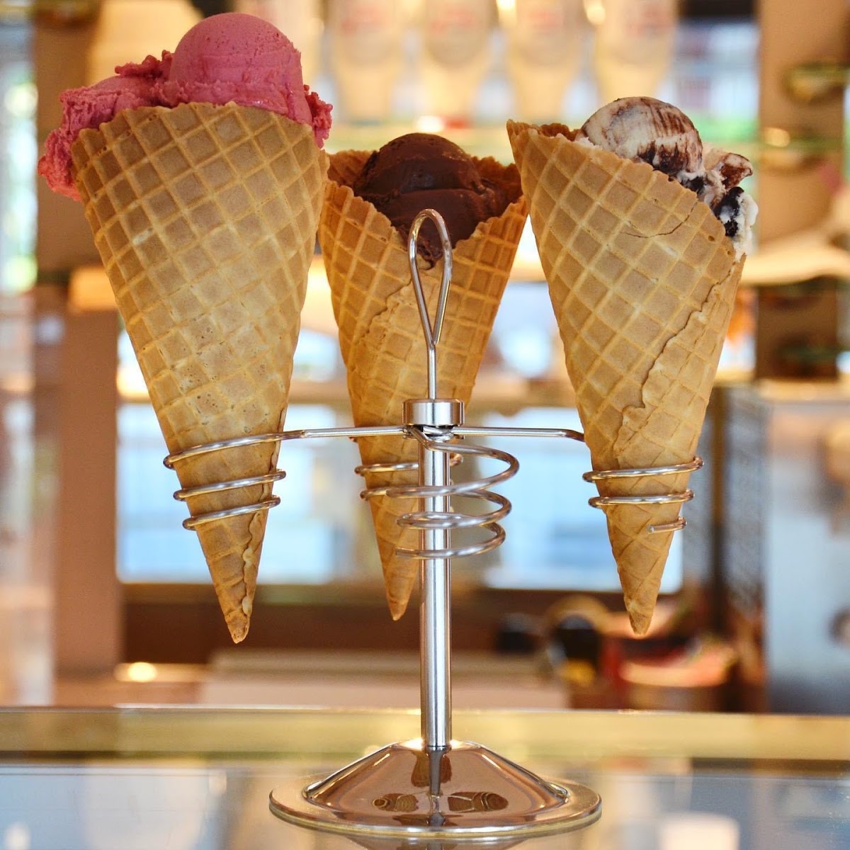 Il gelato della casa.