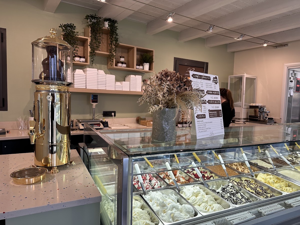 Il gelato della casa.