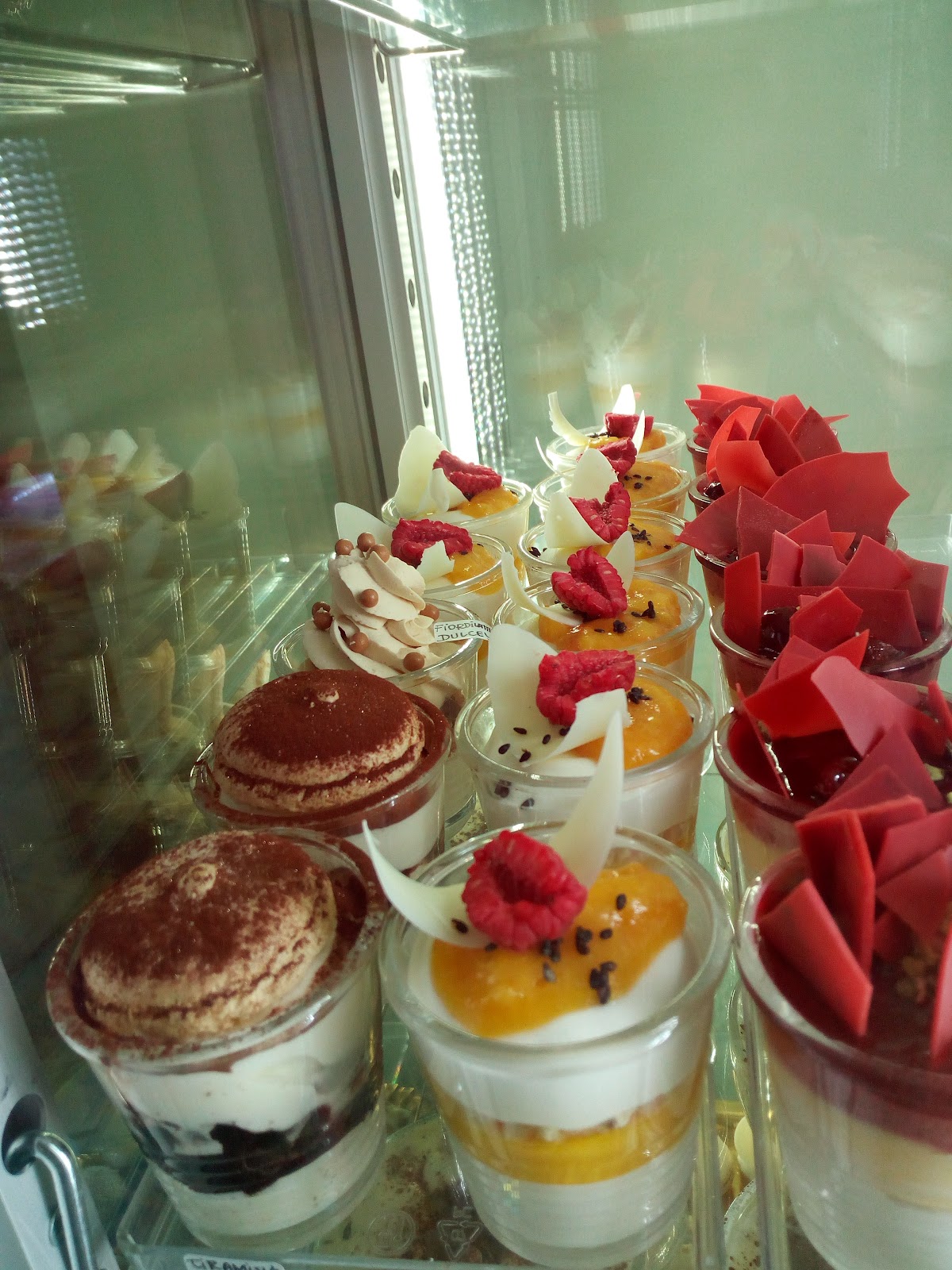 Il gelato servito.