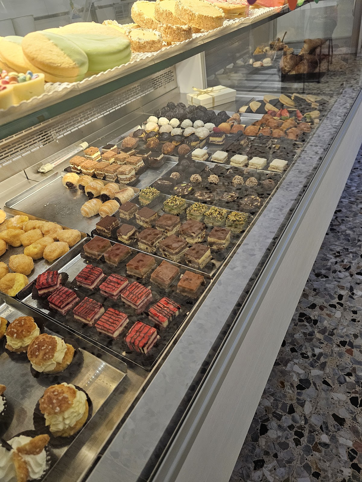 Il gelato servito.