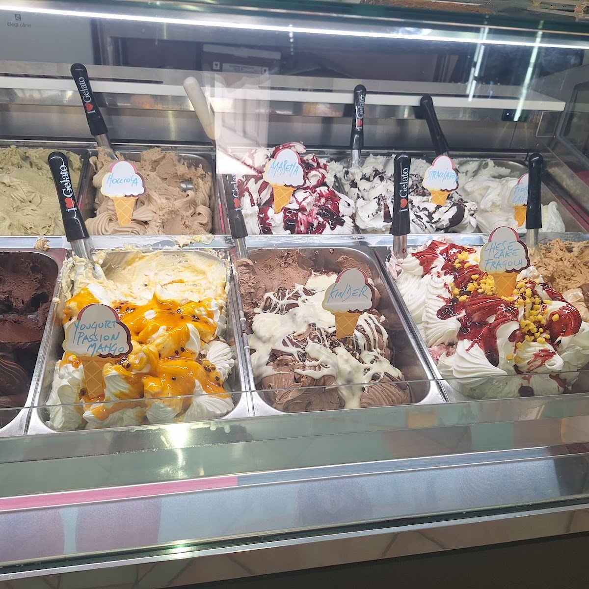 Il gelato della casa.