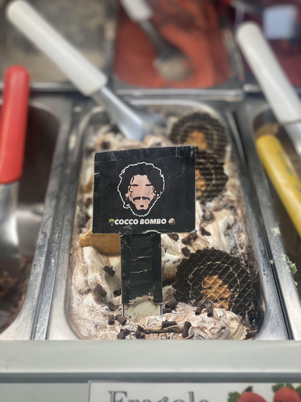 Il gelato della casa.