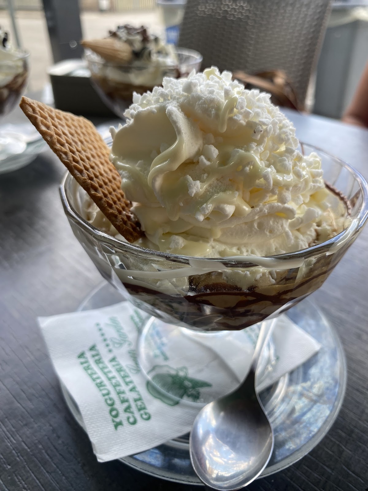 Il gelato della casa.