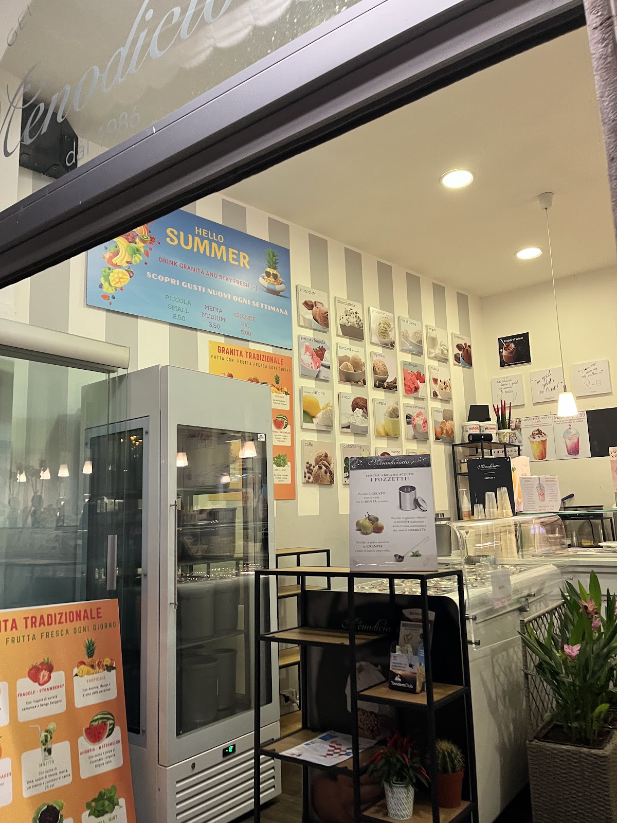 Il gelato della casa.