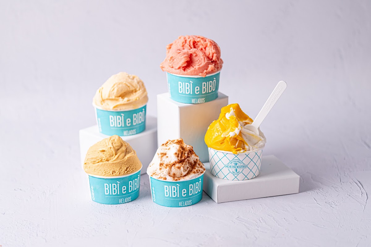 Bibì e Bibò — vitrina y producto