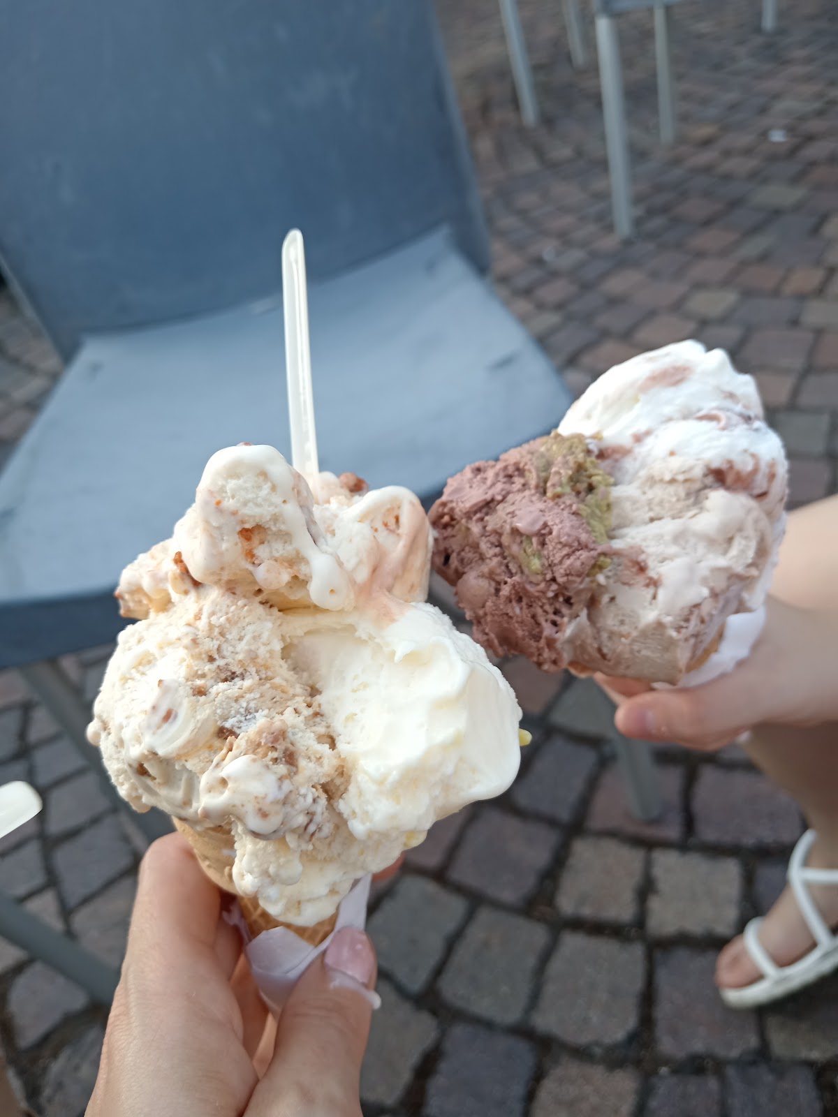 Il gelato della casa.