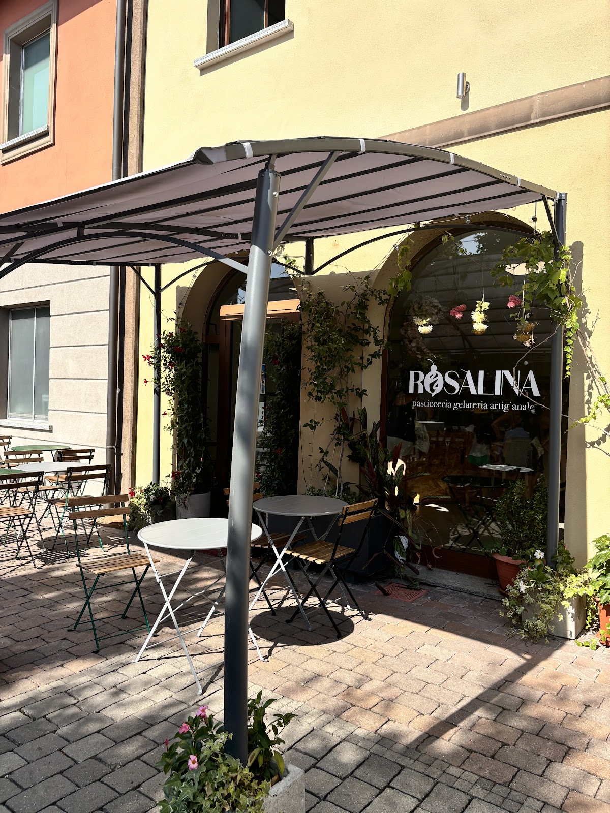 Il gelato servito.