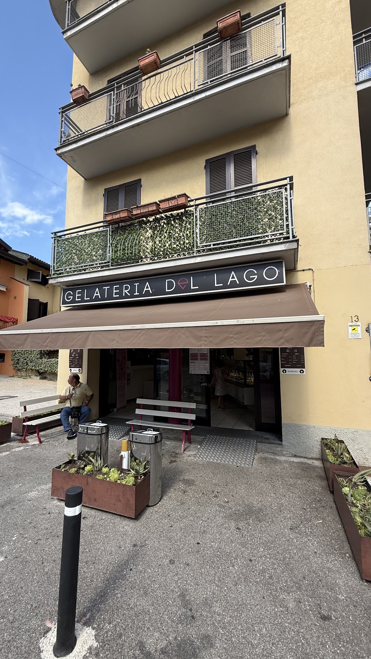 Il gelato della casa.