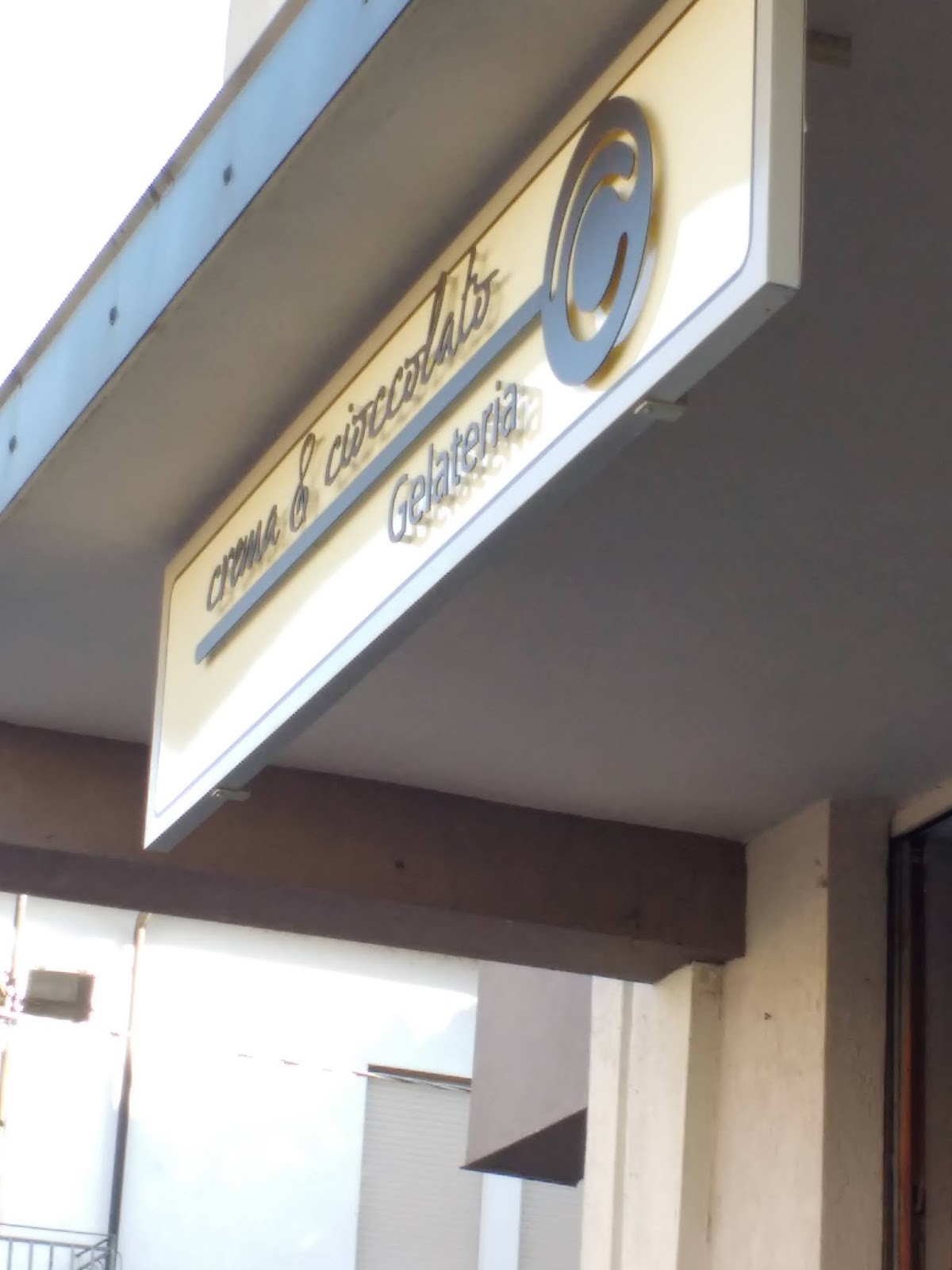 Il gelato servito.