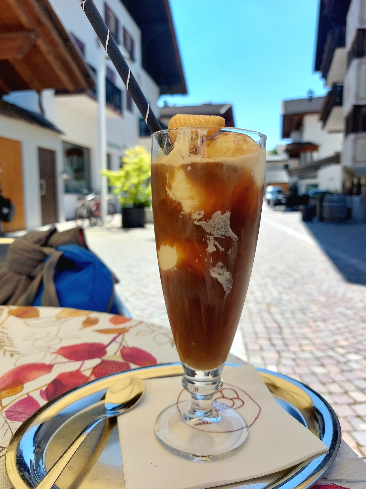 Il gelato servito.