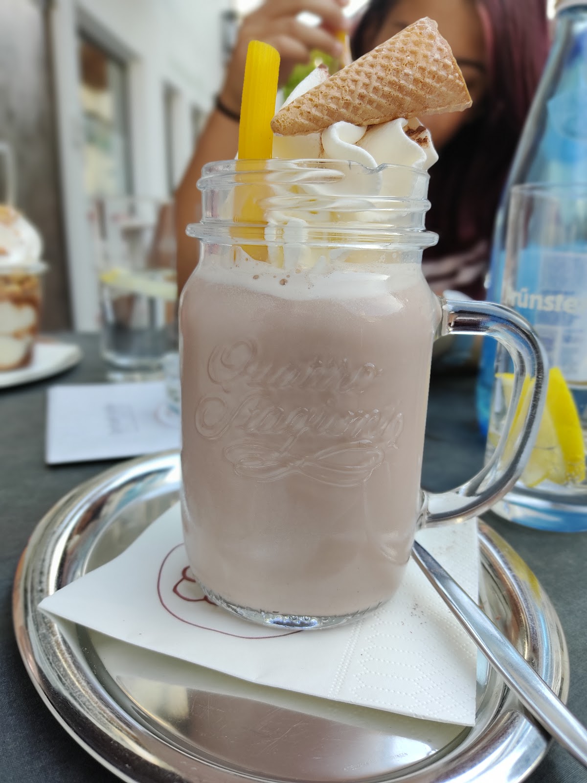 Il gelato della casa.