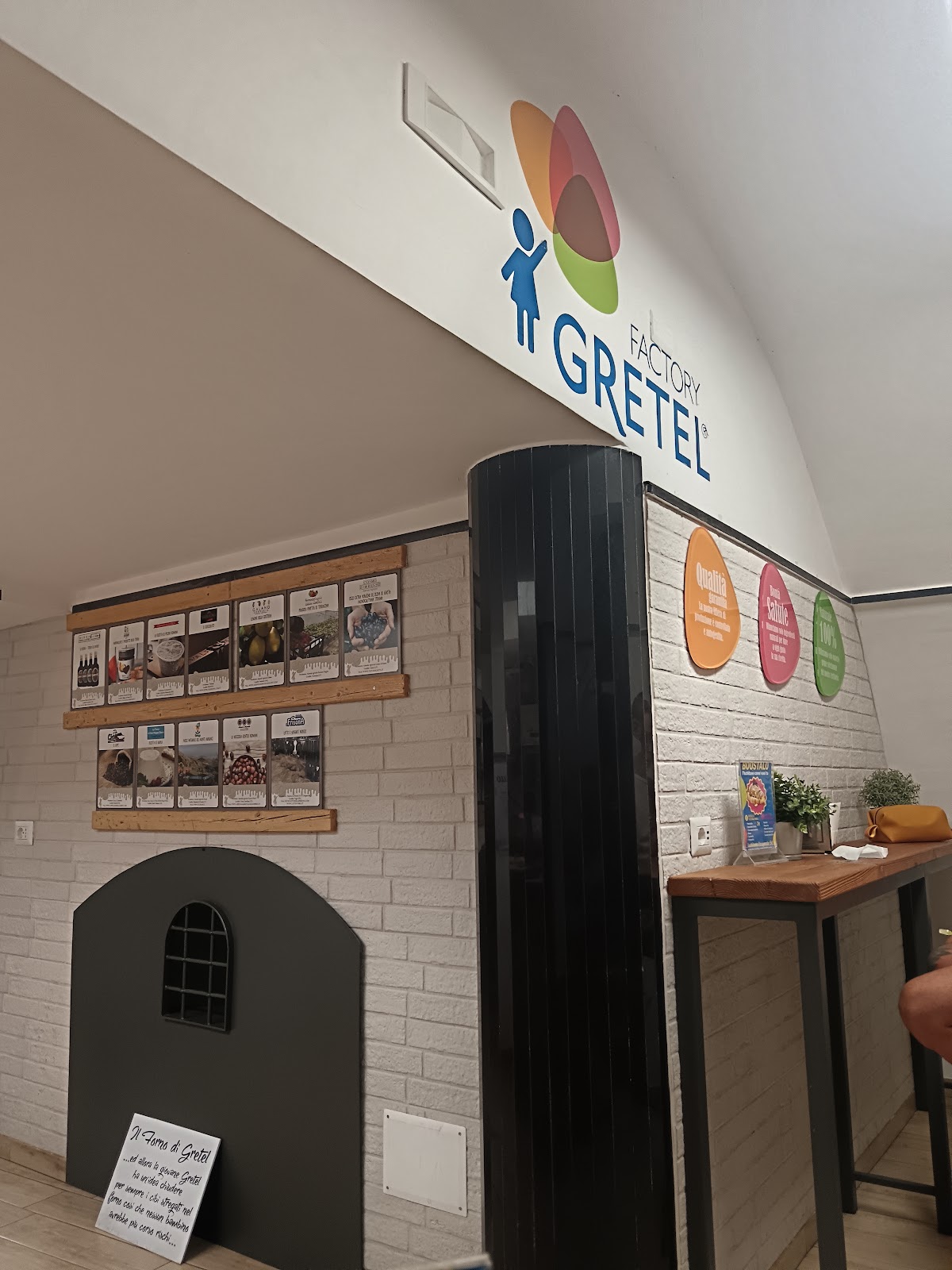 Il locale in servizio.