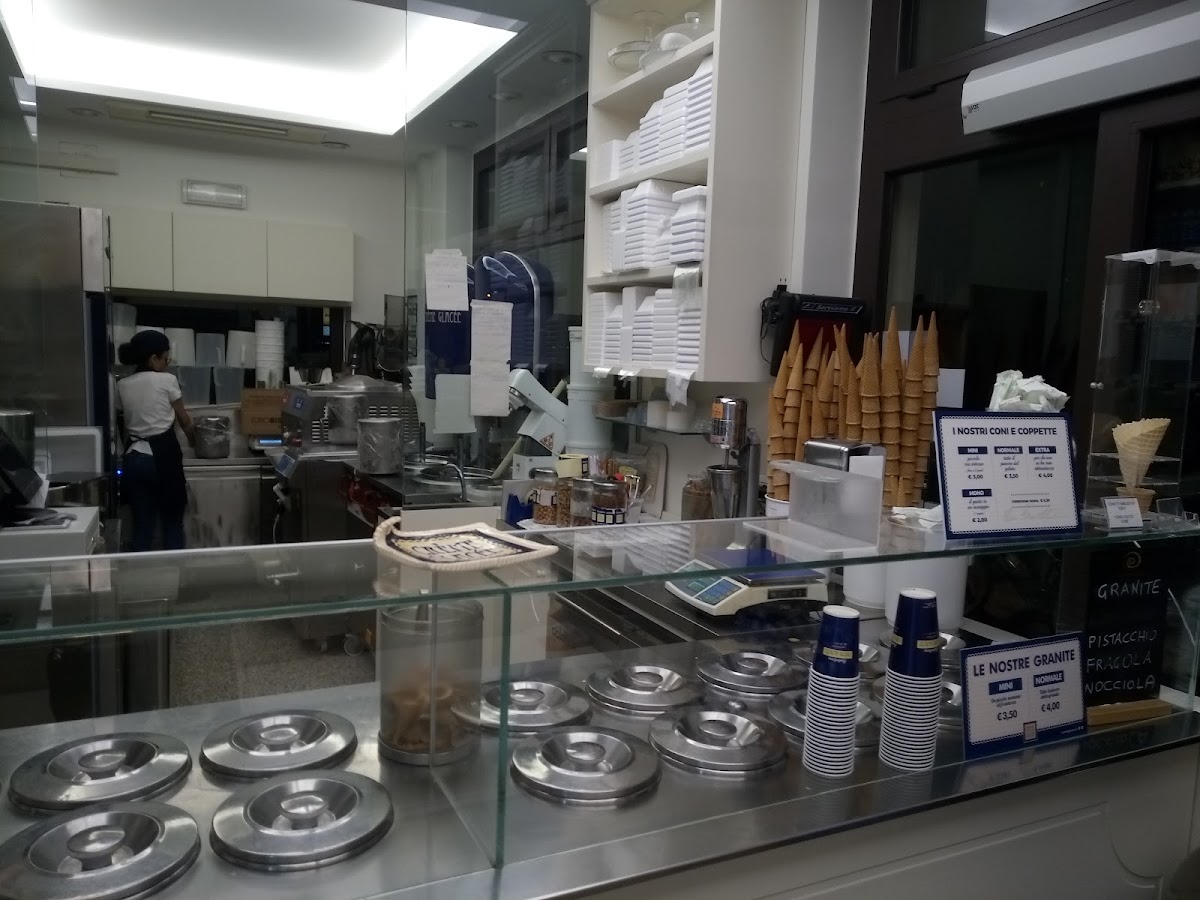 Il gelato della casa.