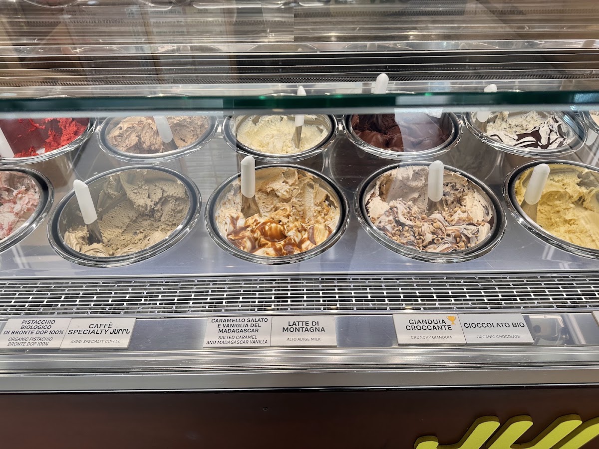 Un dettaglio del banco.
