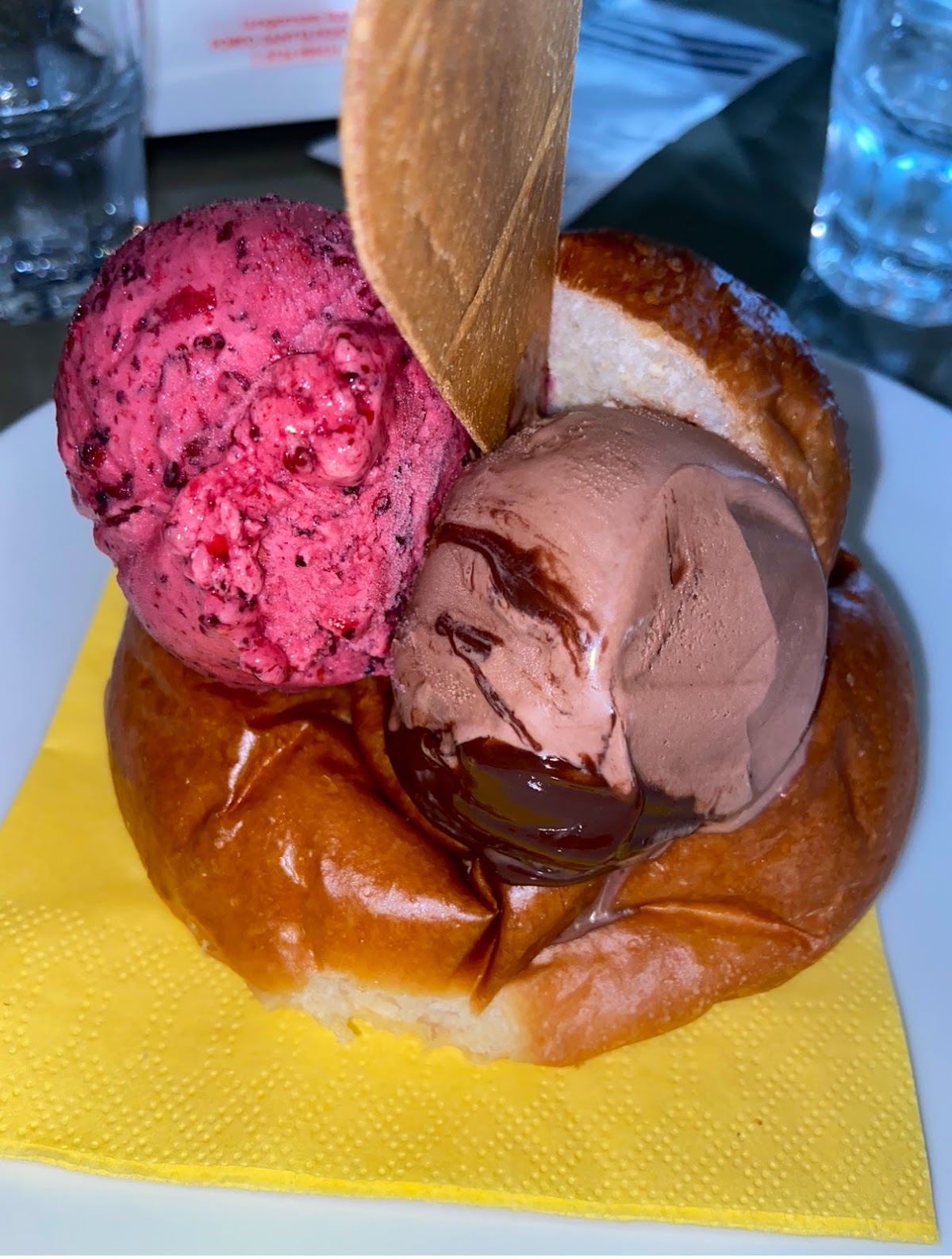 Il gelato della casa.