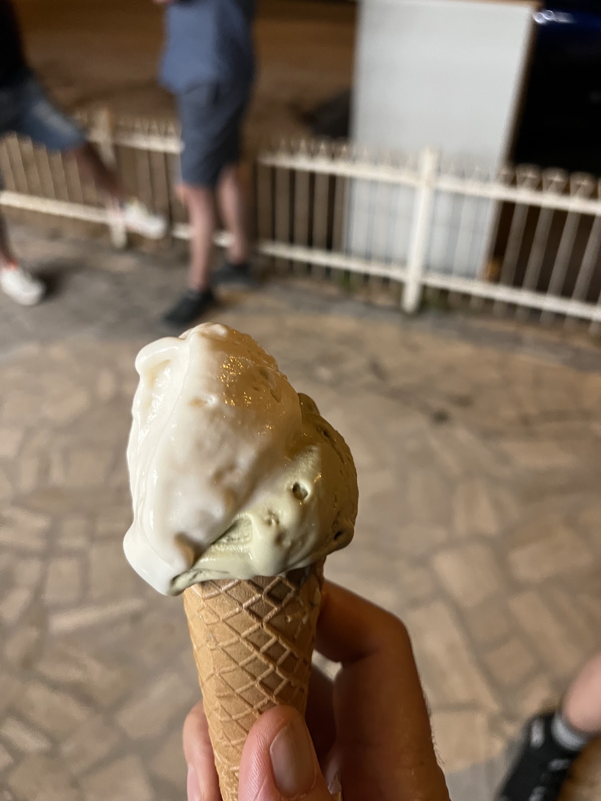 Un dettaglio della vetrina.