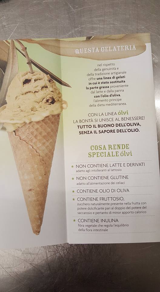 Il gelato della casa.