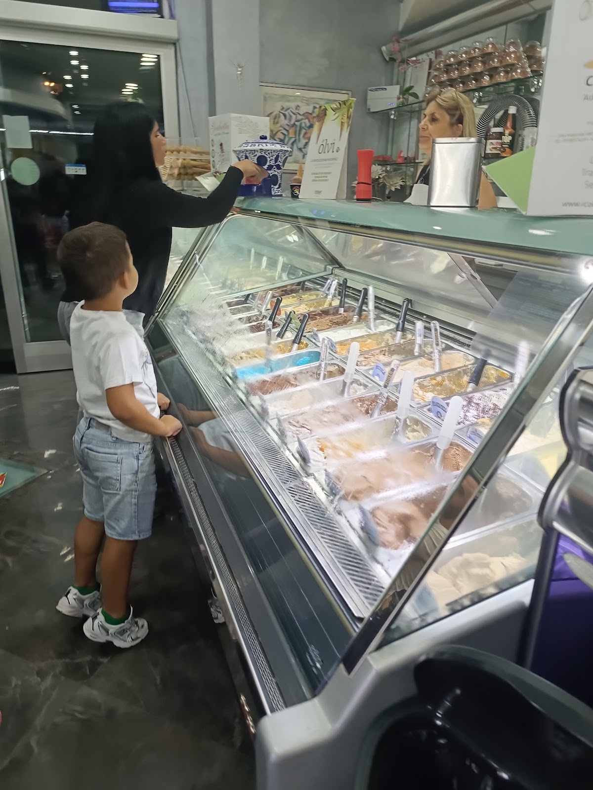 Il gelato della casa.