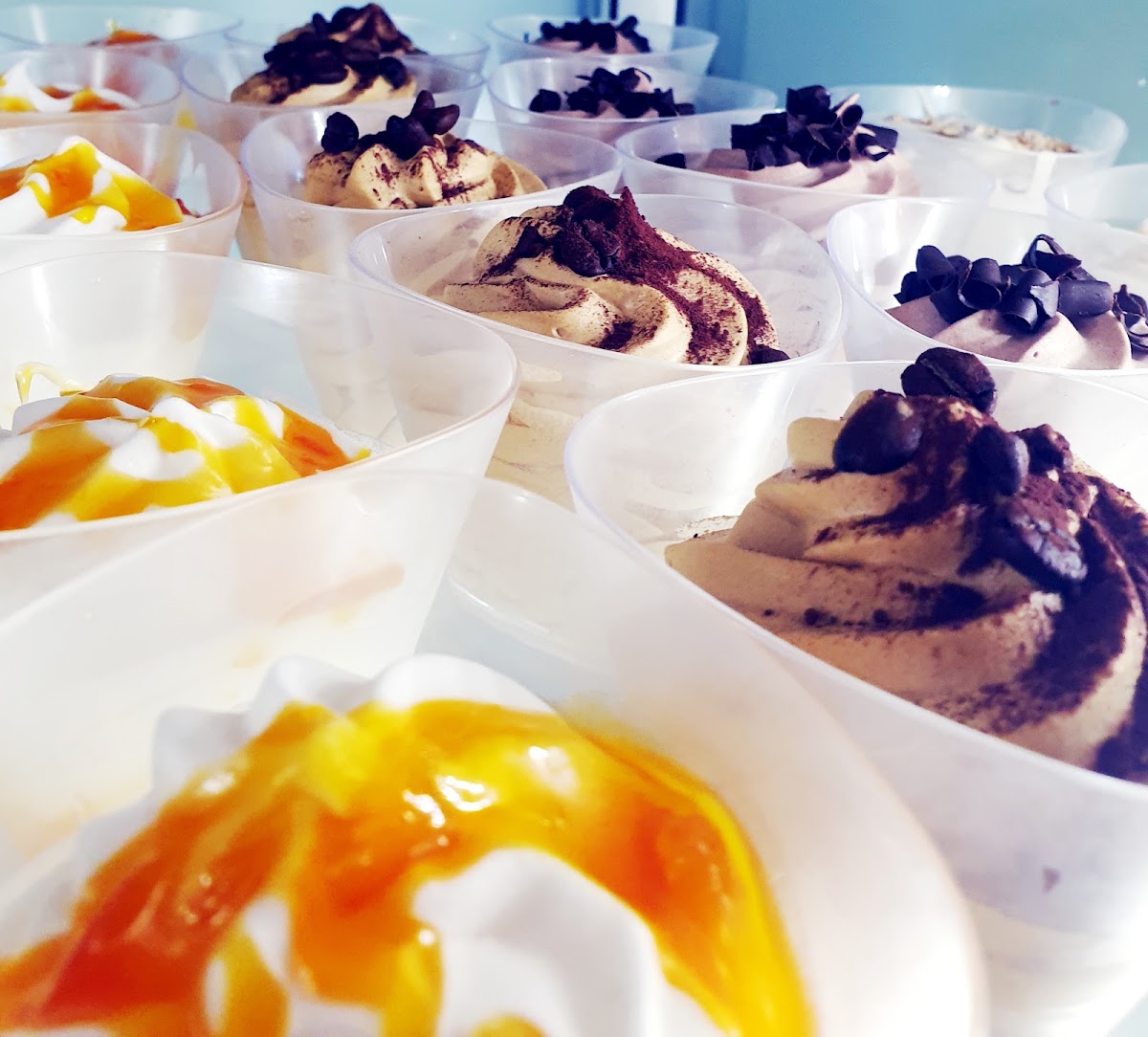 Il gelato della casa.