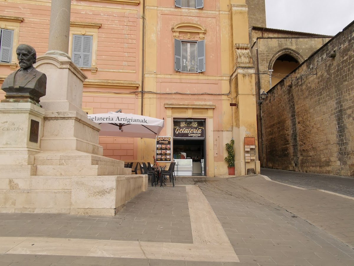 Il gelato servito.