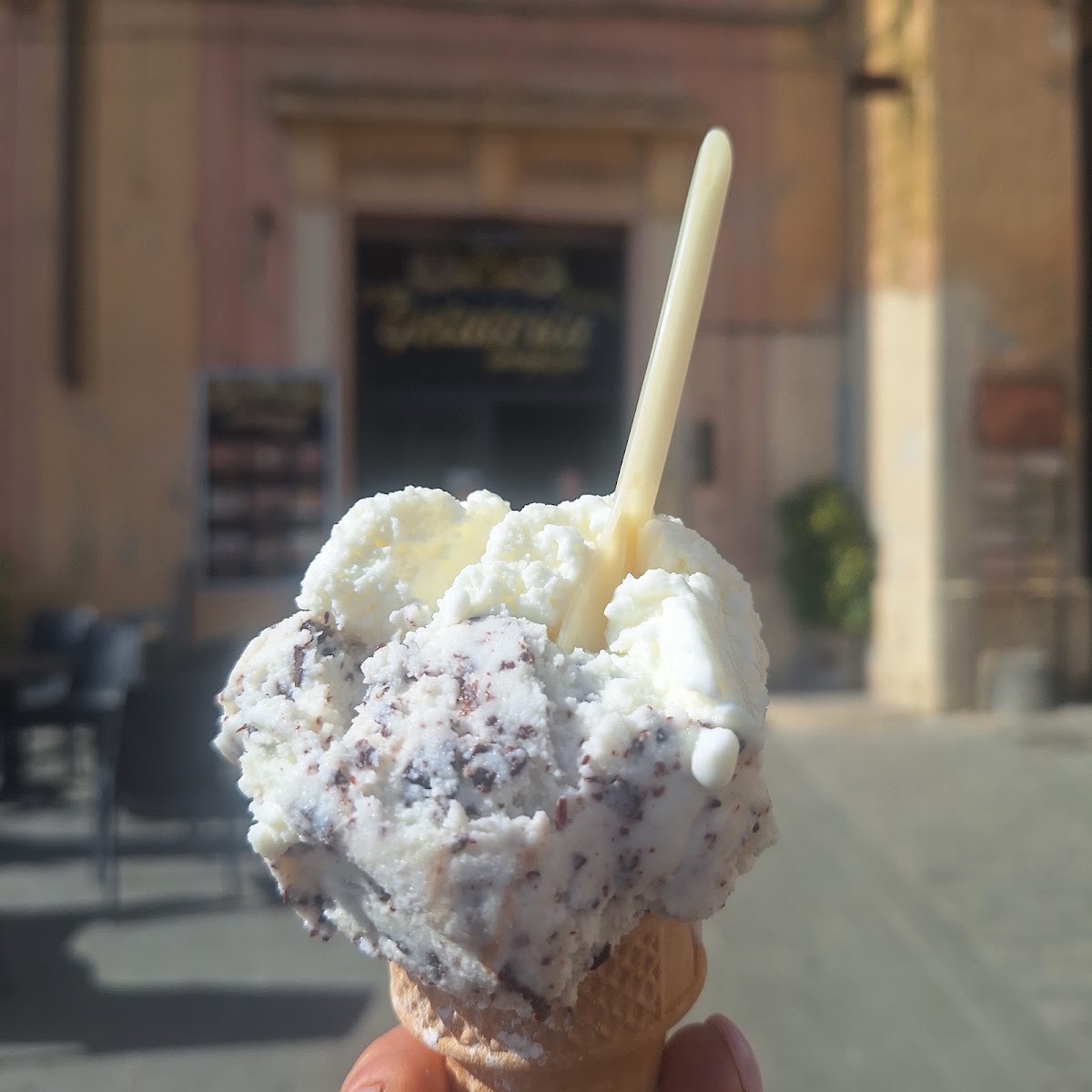 Il gelato della casa.