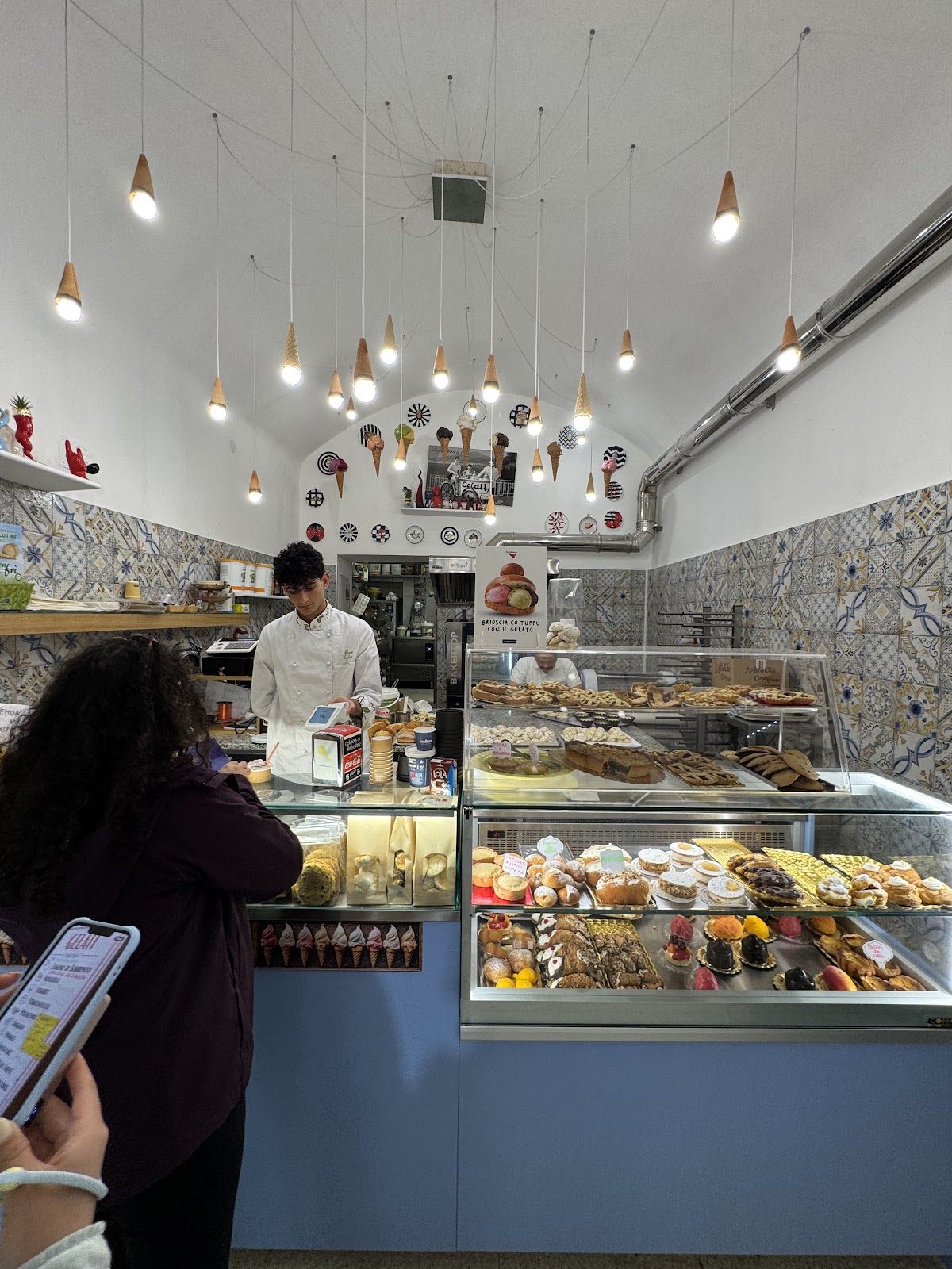 Il gelato della casa.