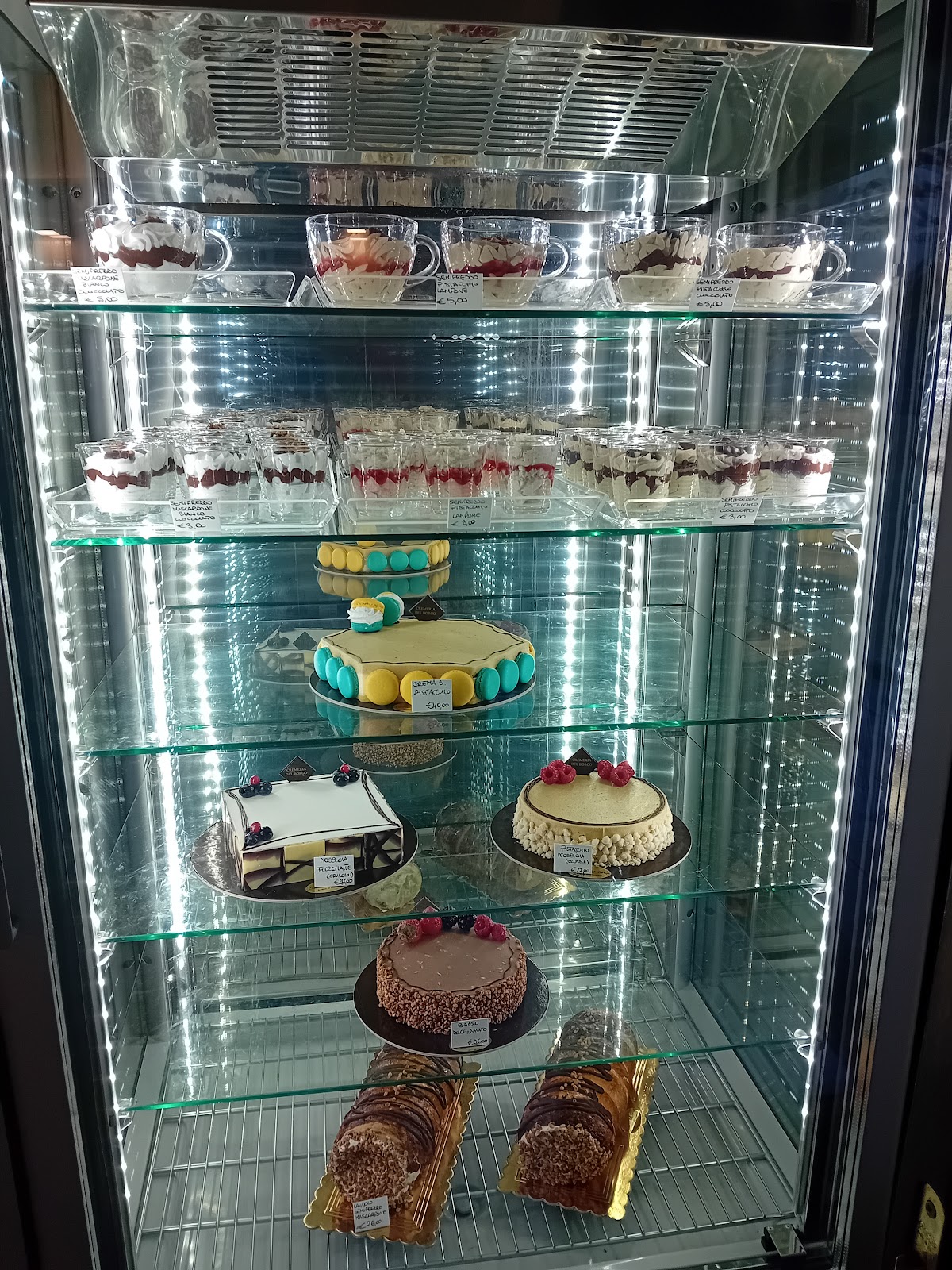 Il gelato della casa.